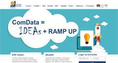 Desktop Screenshot of comdata.rs