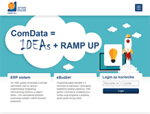 Tablet Screenshot of comdata.rs